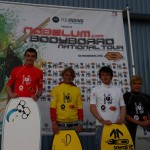 Podium junior Quiberon 2012